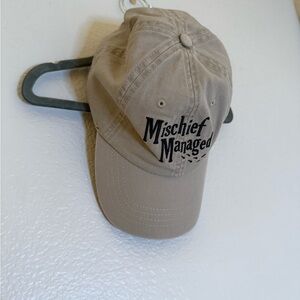Mischief Managed Beige Cap